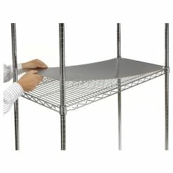 Nexel Reversible Shelf Mat 18x36 Black And White -Shelving Sales Store SM1836BW 02