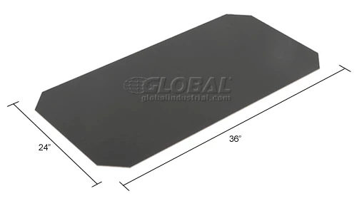 Nexel Reversible Shelf Mat 24x36 Black And White 17 Nexel Reversible Shelf Mat 24x36 Black And White - Image 17