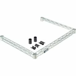 Nexel® WF1824Z Poly-Z-Brite® Three-Sided Wire Frame 24"W x 18"D