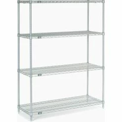 Nexel® S2448S Stainless Steel Wire Shelf 48"W x 24"D 29 Nexel® S2448S Stainless Steel Wire Shelf 48"W x 24"D -Shelving Sales Store nxlate48x18x63 7