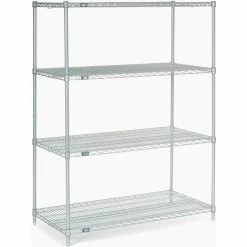 Nexel® S3072C Chrome Wire Shelf 72"W x 30"D -Shelving Sales Store nxlate48x24x63 1